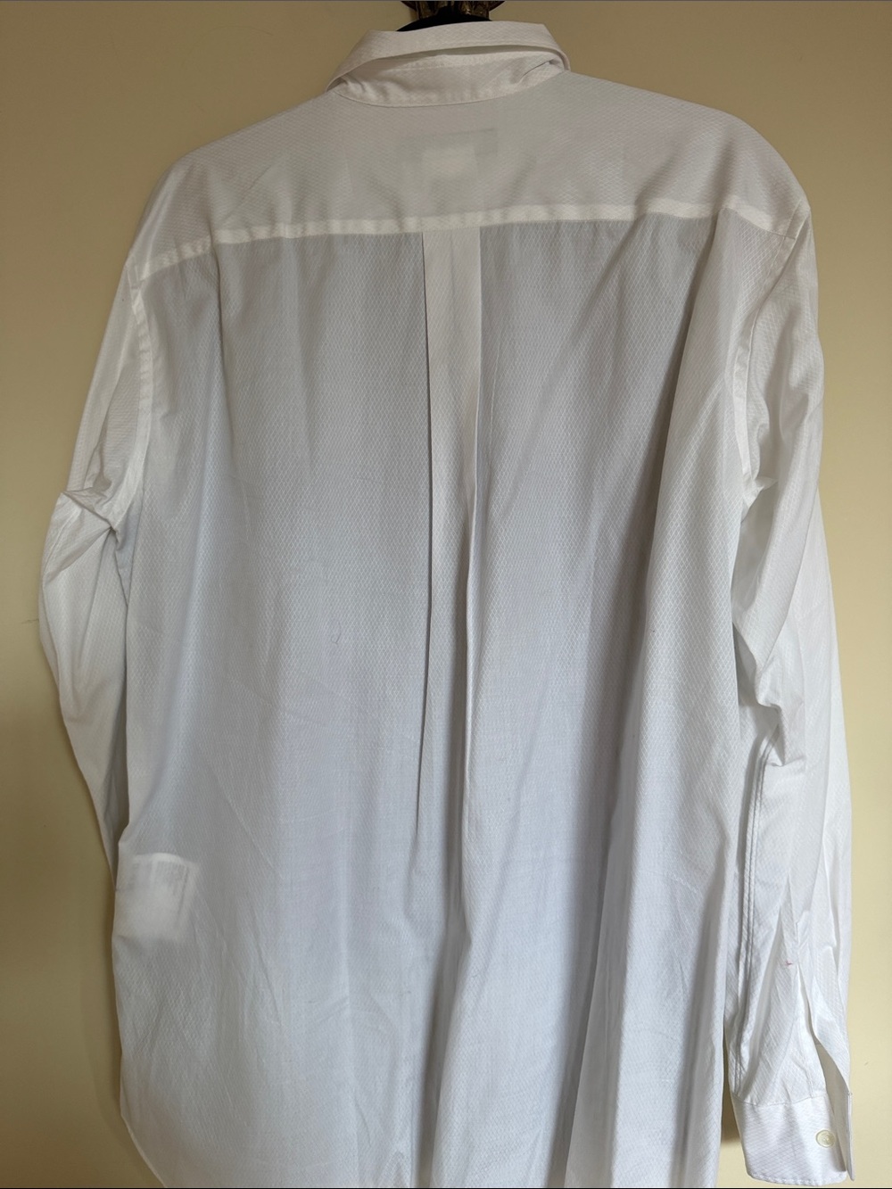 Comme des Garcons Navy and White Two-Tone Button-Down Shirt - Picture 6 of 7